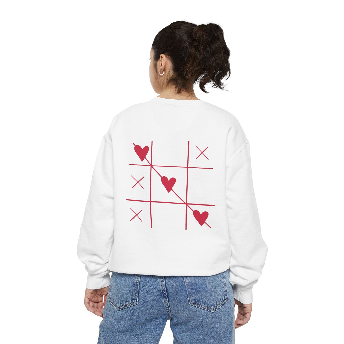 Unisex Garment-Dyed Sweatshirt Printify