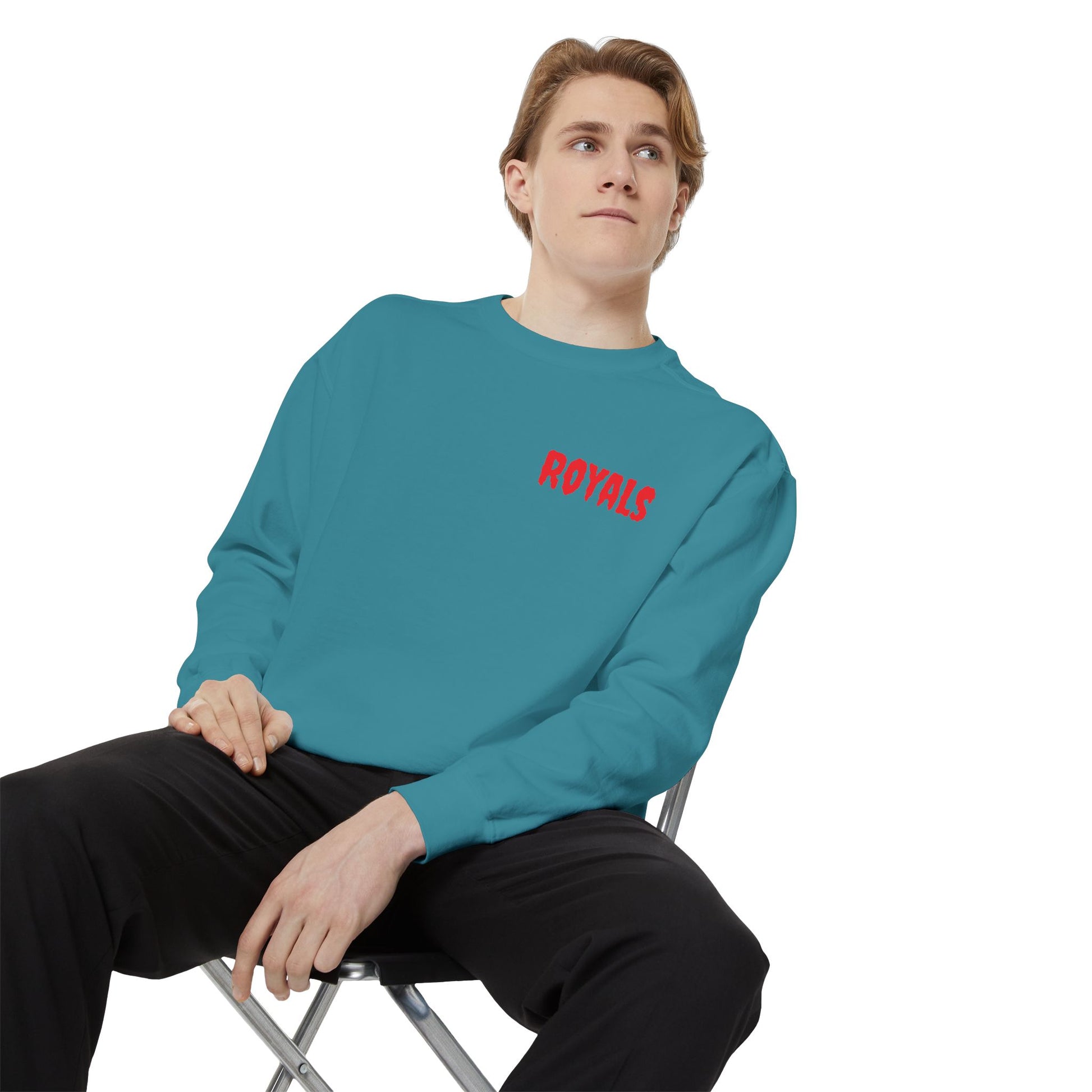 Unisex Garment-Dyed Sweatshirt Printify