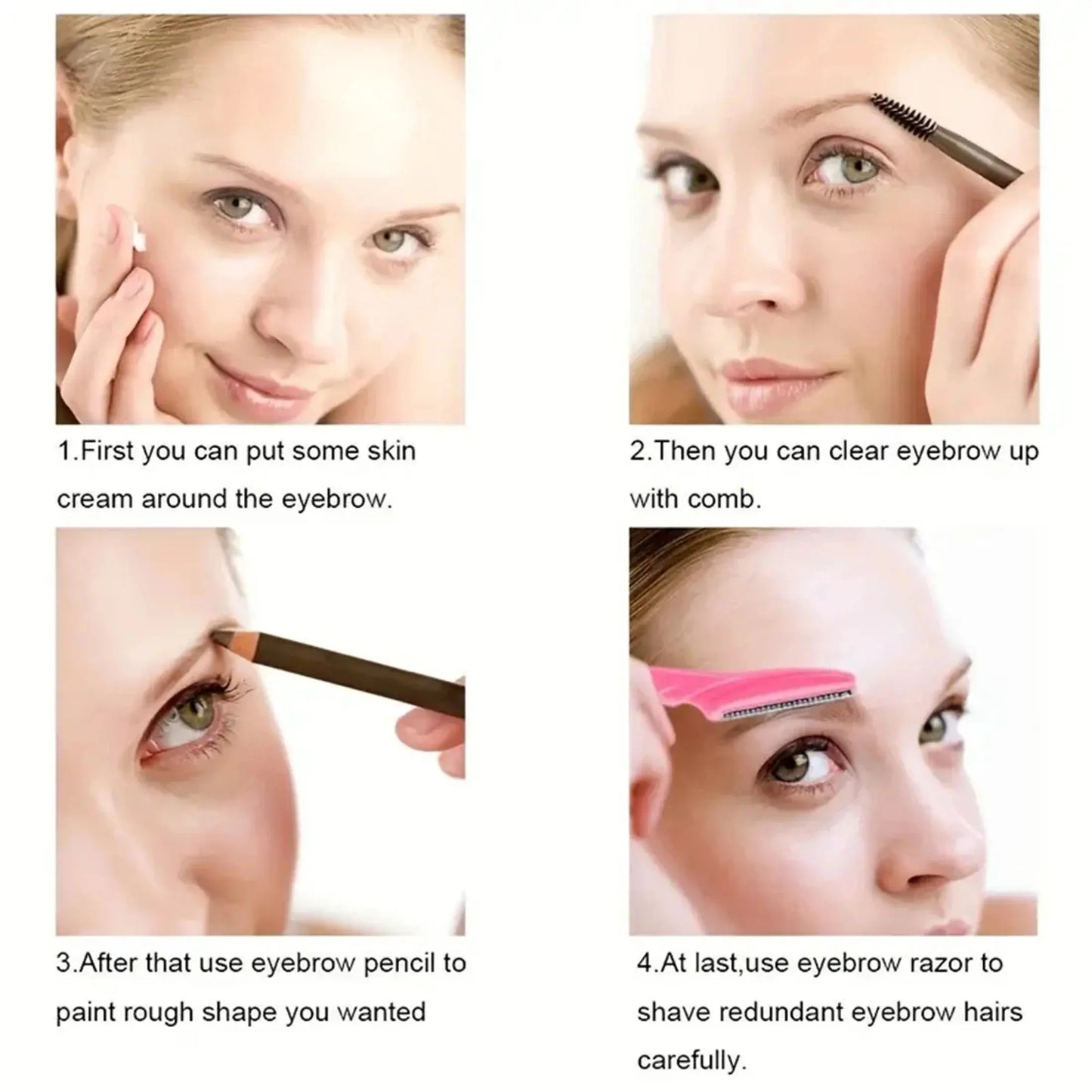 Wholesale 5/10/30/40pcs  Razor for Trimmer and Women Eyebrow and Men Shaver with Hair Razor and Face  Protective Cover,Safe rap My Store