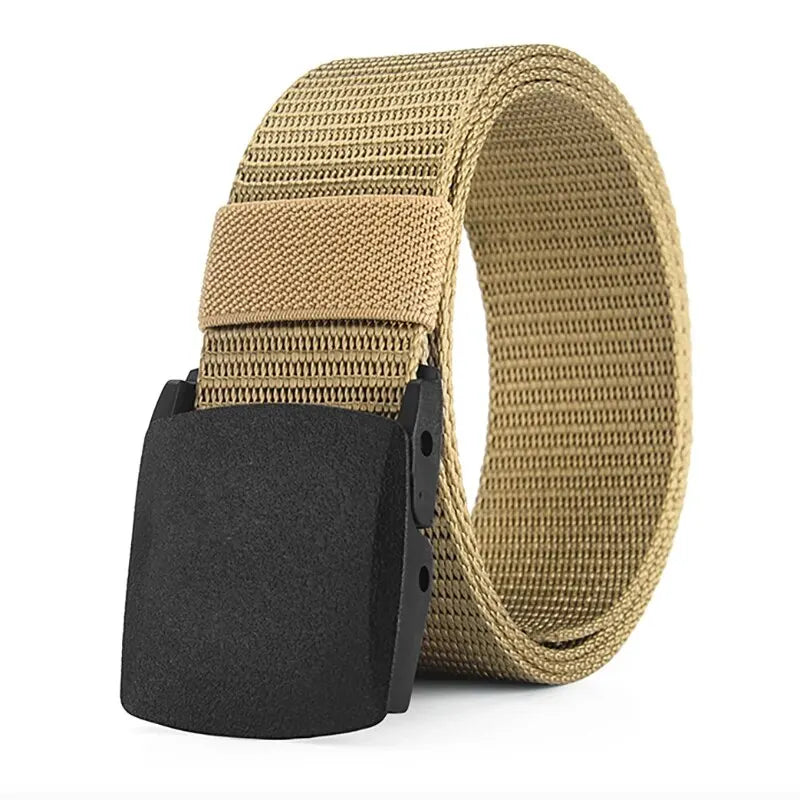 Men's Belt Outdoor Casual Canvas Belt Metal Free Training Nylon Tactical Belt With Pants Jeans Belt Sports Belts For Men Women My Store