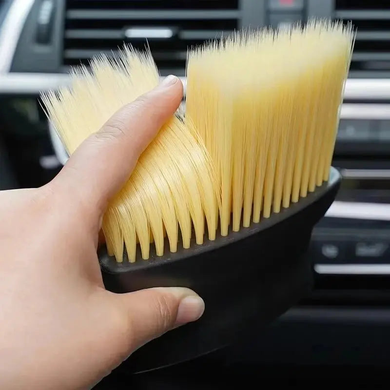 Car interior sweeping dust soft brush car wash tool artifact car interior gap dust brush air outlet cleaning brush My Store