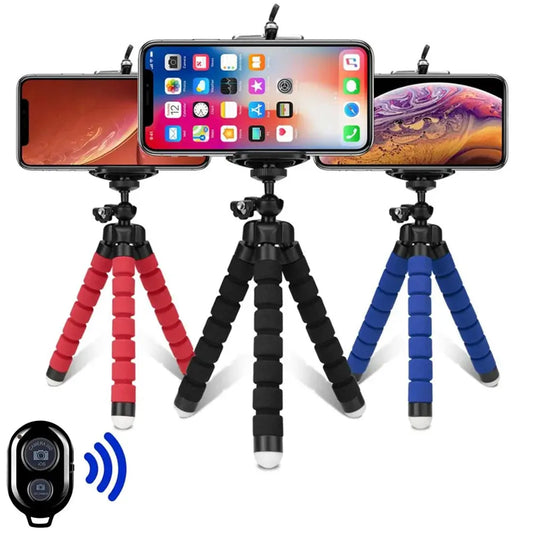 Tripods Tripod For Phone Mobile Camera Holder Clip Smartphone Monopod Tripe Stand Octopus Mini Tripod Stativ For Phone My Store