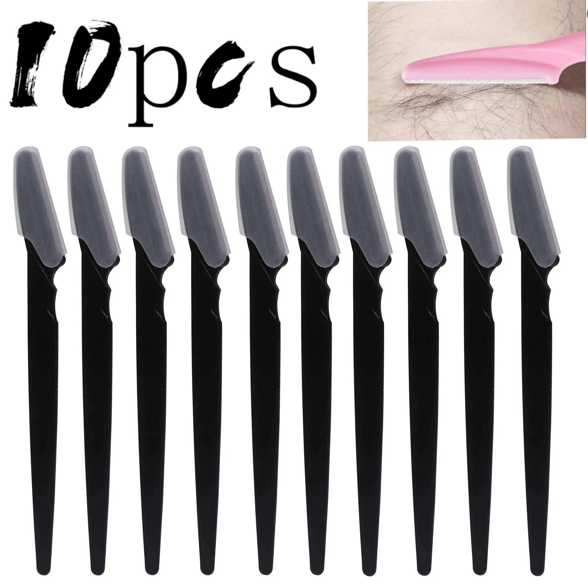 Wholesale 5/10/30/40pcs  Razor for Trimmer and Women Eyebrow and Men Shaver with Hair Razor and Face  Protective Cover,Safe rap My Store
