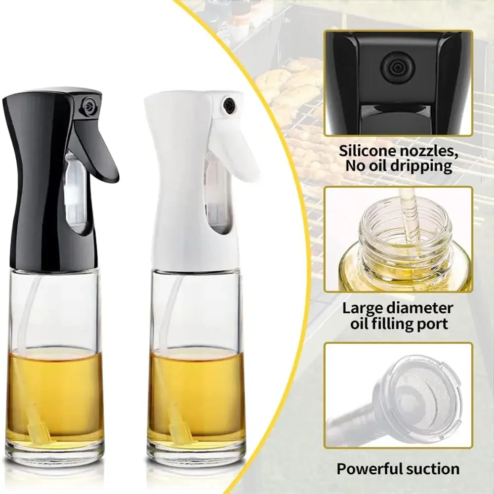 Oil Spray for Cooking - Olive Oil Dispenser Bottle Sprayer Mist-Reusable Food Grade Oil Vinegar,Spray Bottle Kitchen Accessories My Store